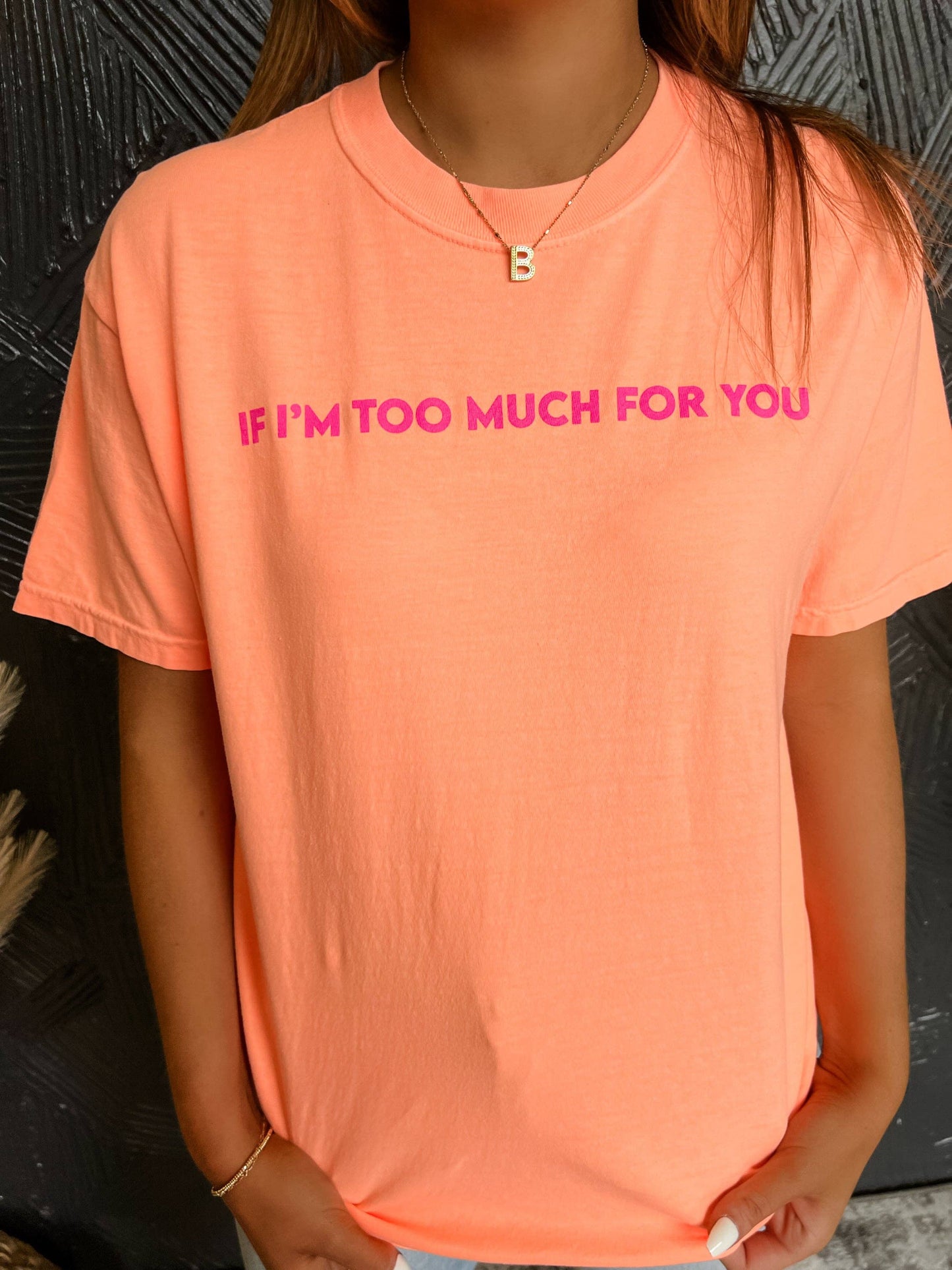 Go Find Less Neon Tee