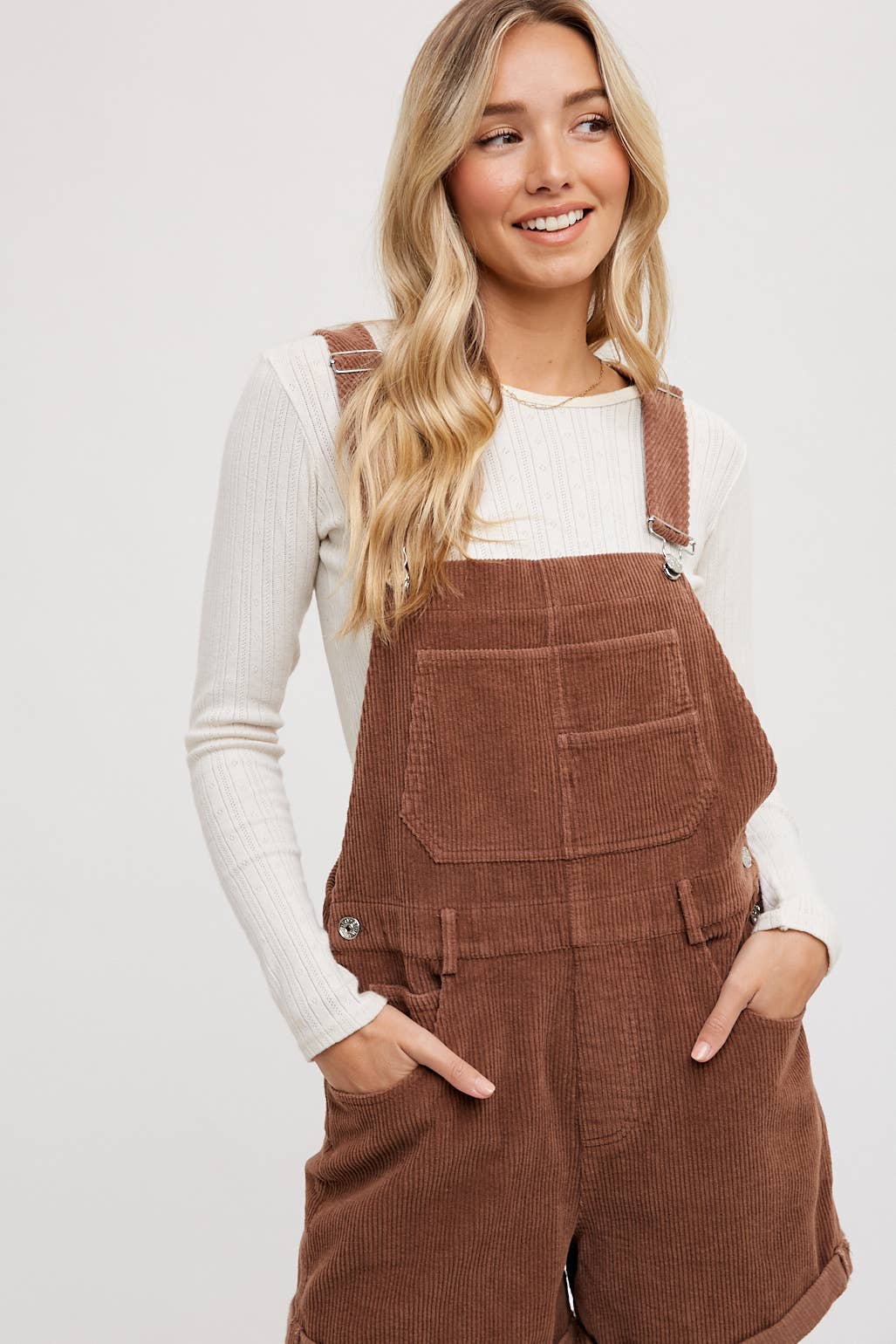 CORDUROY OVERALLS