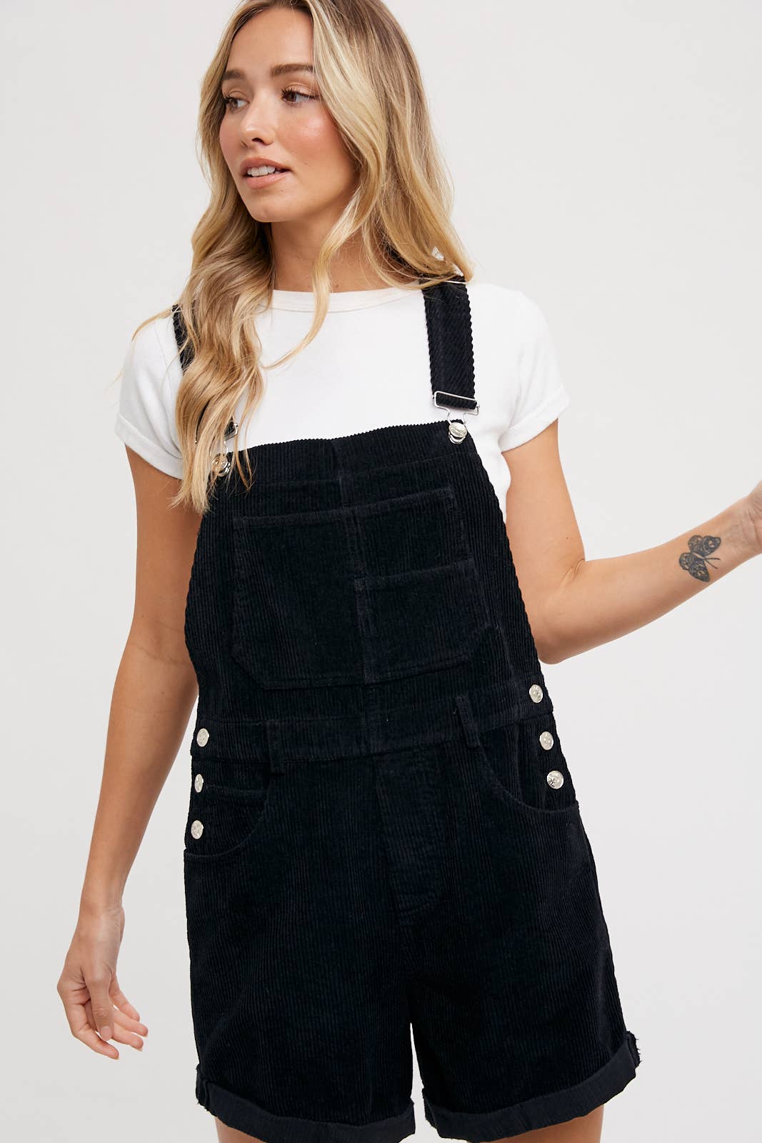 CORDUROY OVERALLS