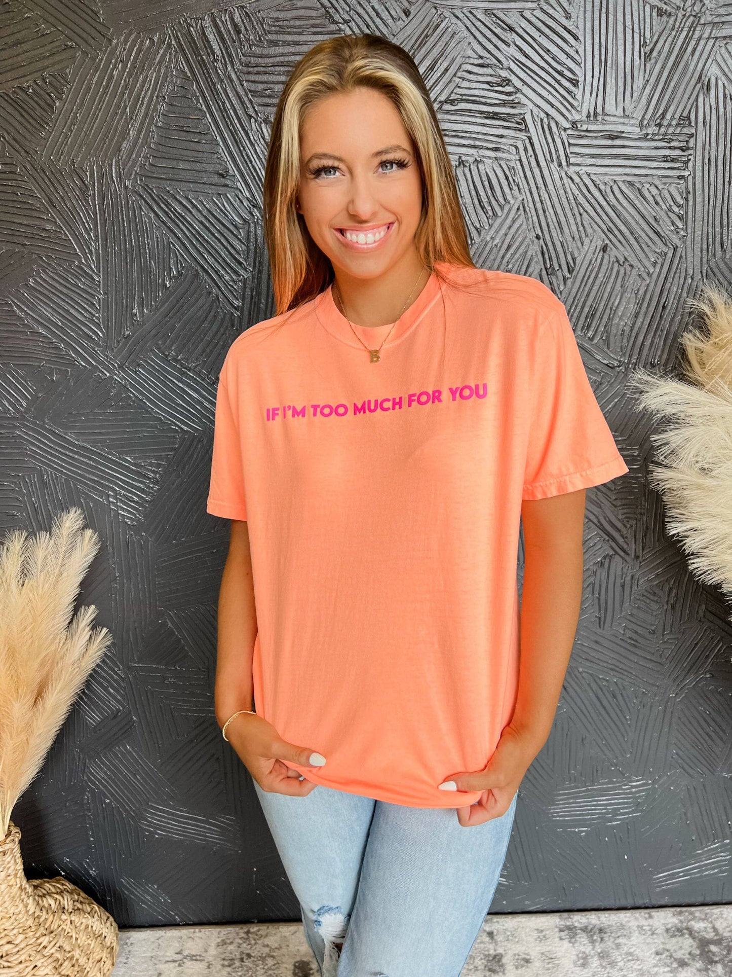 Go Find Less Neon Tee