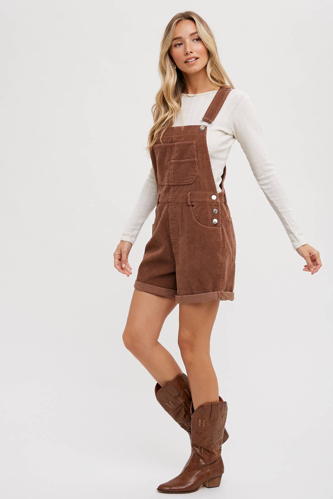 CORDUROY OVERALLS