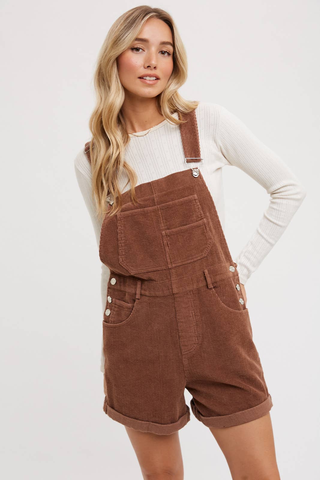 CORDUROY OVERALLS