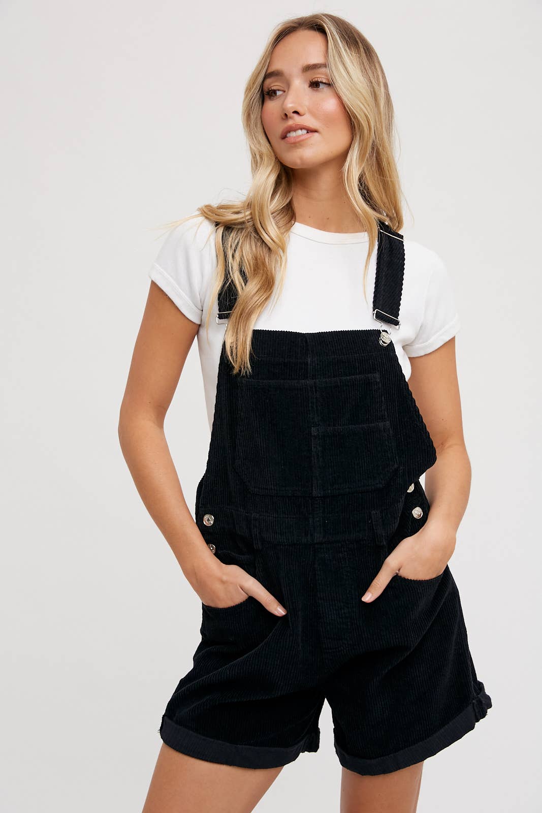 CORDUROY OVERALLS