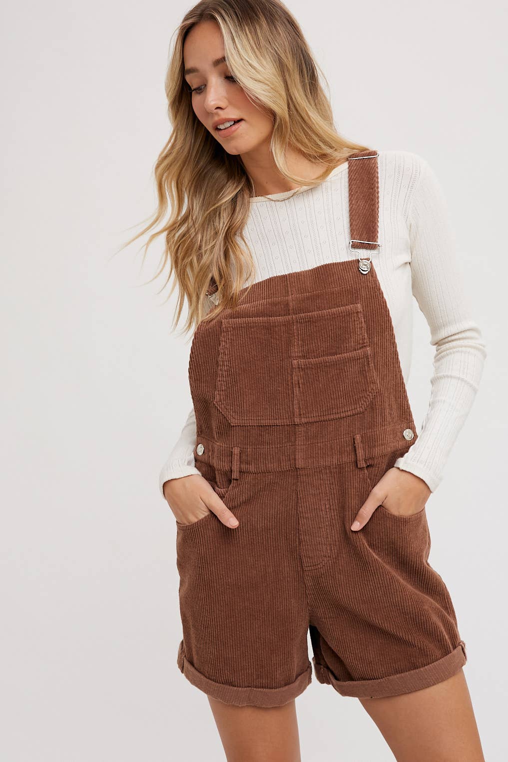 CORDUROY OVERALLS