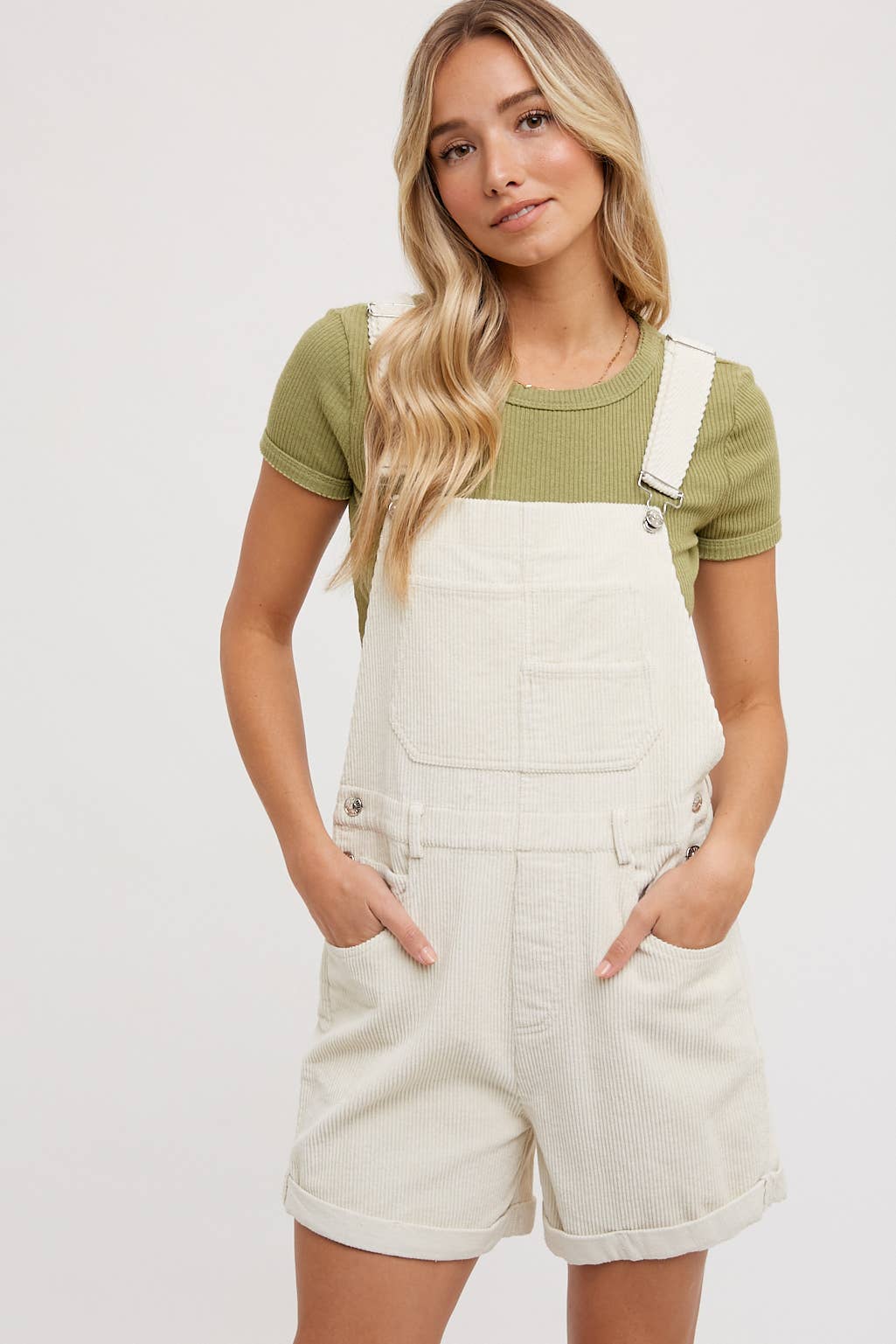 CORDUROY OVERALLS