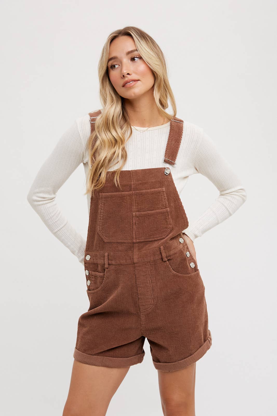 CORDUROY OVERALLS