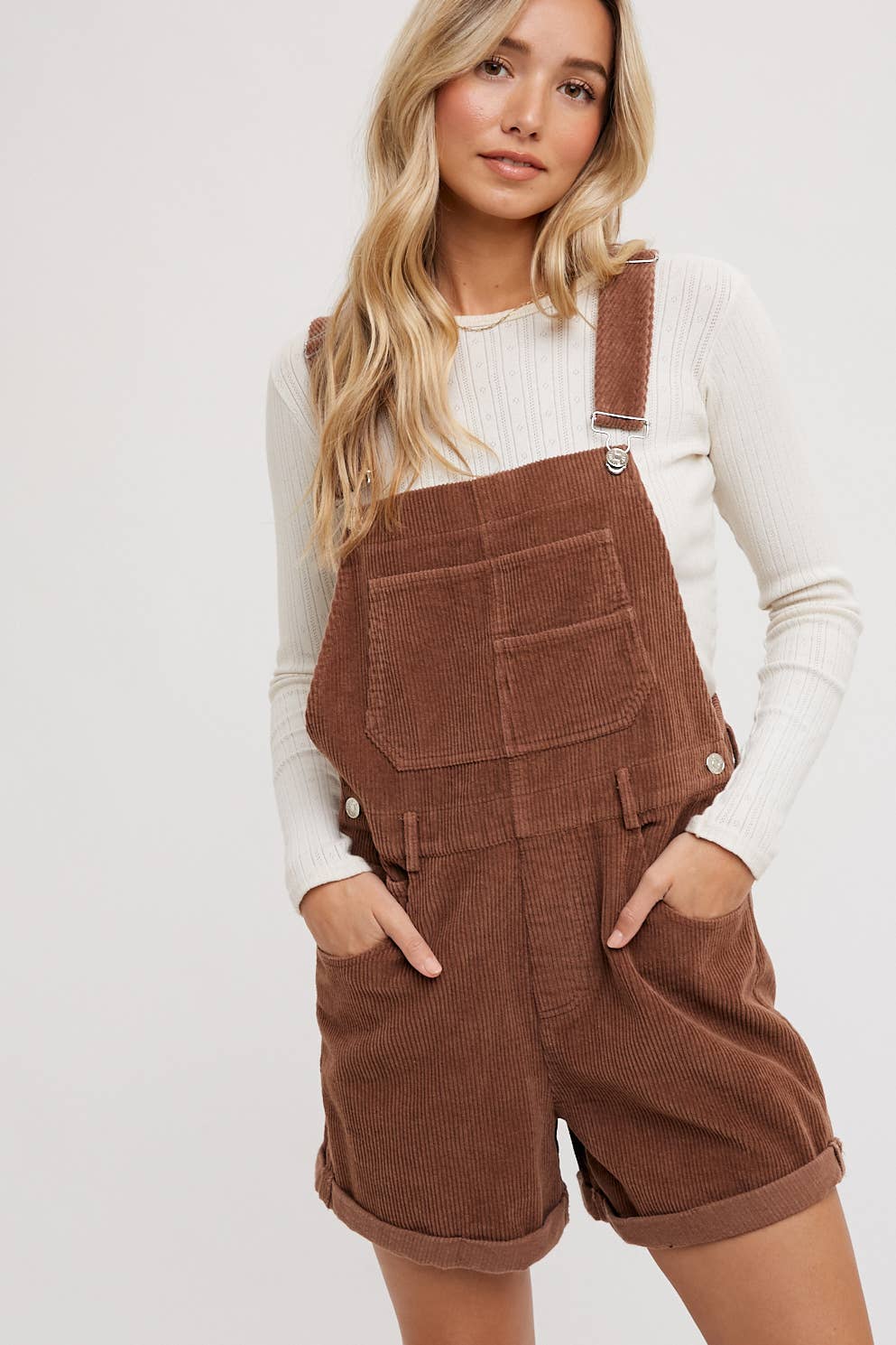 CORDUROY OVERALLS