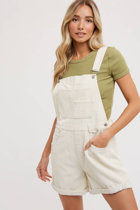 CORDUROY OVERALLS